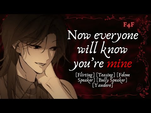 [F4F] [ASMR RP] Your yandere bully follows you to work (Flirting) (Teasing) (Possessive) (Fdom)