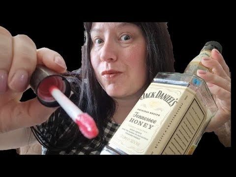 ASMR Tipsy Friend does your MAKE UP & HAIR  ( Lofi ) Enjoy the Pamper