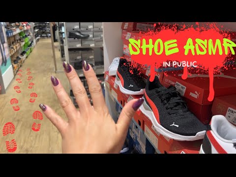 Shoe ASMR In Public 👠 👟