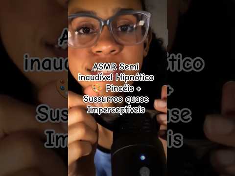 ASMR Semi inaudível Hipnótico 🎨 Pincéis + Sussurros quase Imperceptíveis #asmr #relax