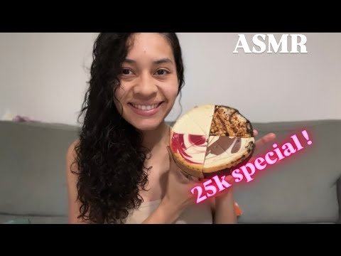 asmr - 25k SPECIAL! COMIENDO PASTELITOS (eating sounds)