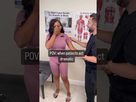 Dramatic Scene 😂 👀 #dramatic #chiropractic #shorts #viral #cervicaltreatment