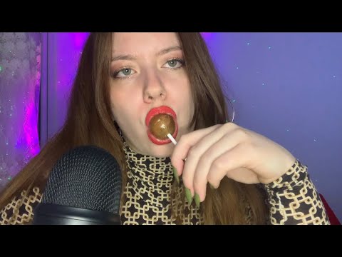 ASMR | Chupa Chup Lollipop 👄🍭Tingly Mouth Sounds 🧠❤️