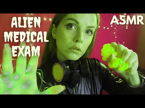 ASMR ALIEN MEDICAL EXAM TO HUMAN