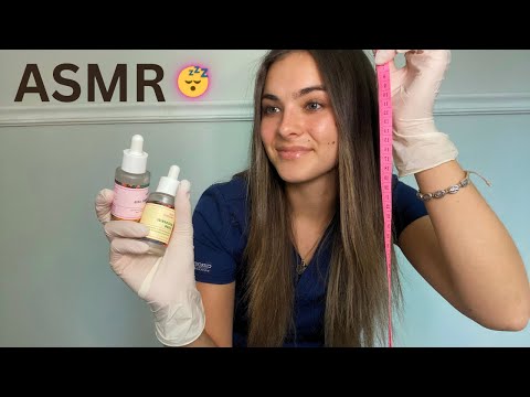 ASMR Face Exam Roleplay | Sharp Or Dull Sensation Test, Up Close ...