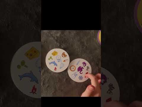 Matching game in ASMR #asmr #whispers #dobble #satisfying #asmrvideo #asmrsounds