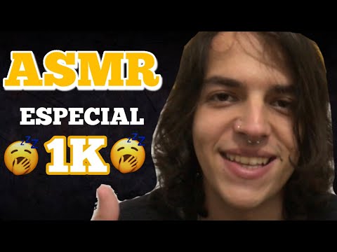 ASMR 1 HORA — ESPECIAL 1k DE INSCRITOS 🥱😴