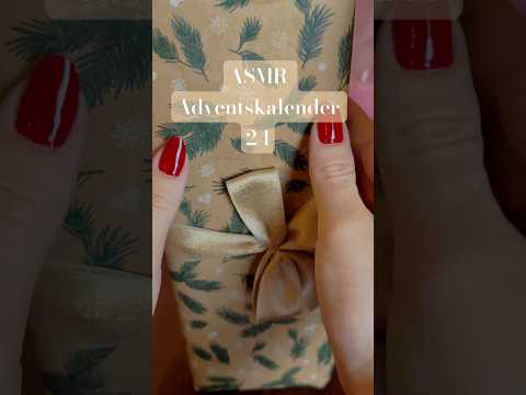 ASMR Adventskalender 24 🎄💕 FROHE WEIHNACHTEN! 🎁 #asmr #tracing #christmas MajeASMR