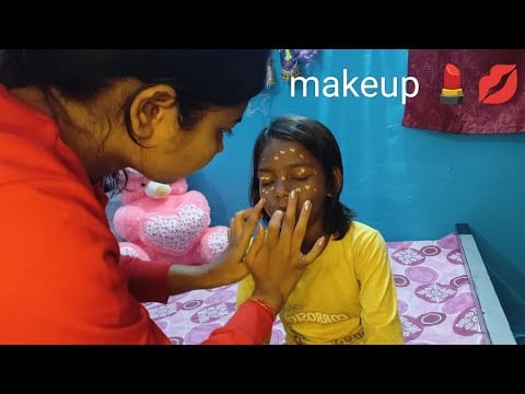 Asmr doing  idol makeup & Hair styling💄🎀#asmrvideo #asmrmakeup