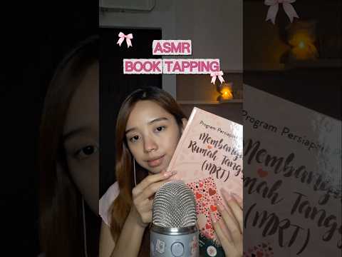 1 min book tapping #asmr