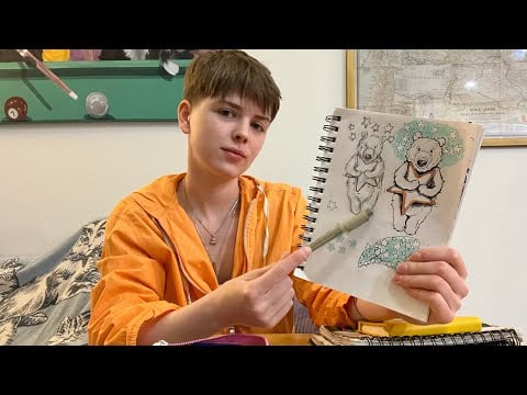 ASMR Tattoo Consultation Roleplay (soft spoken drawing your tattoo)