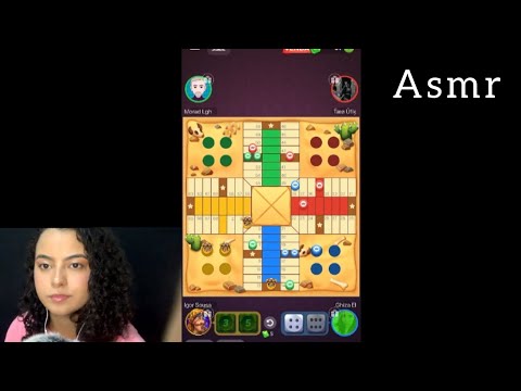ASMR- JOGANDO LUDO (PARCHISI STAR)