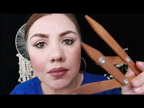 ASMR Español Super Cosquillosa Medición de tus Cejitas / Eyebrow Measuring / Murmullo Latino