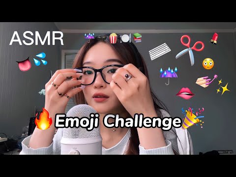 ASMR // 40 phút💤Emoji Challenge!🔥- tapping, mouthsounds, roleplay nhẹ, whispering... | Deadzonnne