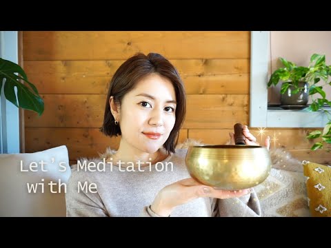 【REIKI ASMR】一緒に瞑想しよ🧘🏻‍♀️｜瞑想状態を良い状態にする為の声かけ｜可視化｜身体がふわふわ軽くなる