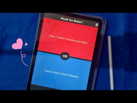 ASMR Would You Rather Game with Me (tingly whispers)
