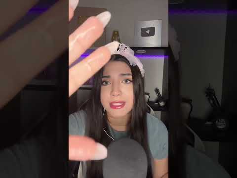 ASMR   MASAJEO tu CARITA ❤️🌸 YT： Anny ASMR  #asmr #asmr tingles #role