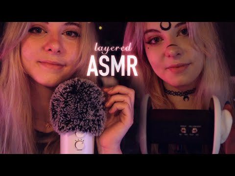 layered ASMR | cozy clicky Whispering, Tktk, Sksk, Ear Attention & Ambience Sounds