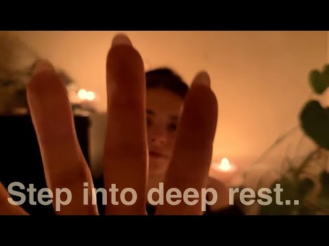 ASMR Guided Sleep Meditation for Deep Relaxation & Insomnia Relief (rain sounds, no visuals)
