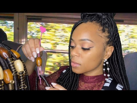 ASMR | 🚌 Popular Girl Plays With Your Hair (Dreadlocks) On School Bus |Hair Play Roleplay |Nostalgia