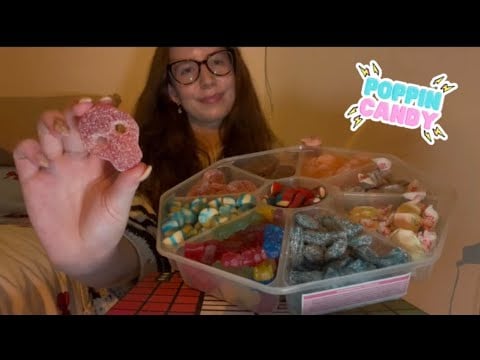 ASMR | sweetie platter mukbang 🍬