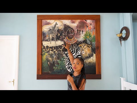 ASMR | Storytime Told Through AFRICAN ART! 🖼️ 