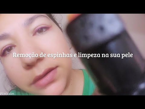 ASMR - Limpeza Profunda Na Sua Pele | Com Toques Na Tela