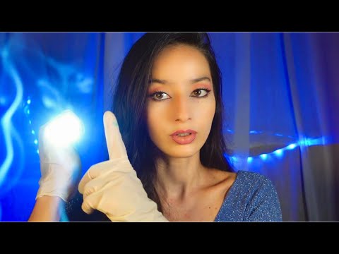 Cranial nerves examination Roleplay BLUE THEMED💙 #asmr #asmrvideo #cranialnerveexam #asmrroleplay