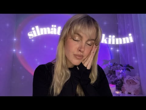 ASMR SUOMI seuraa ohjeita silmät kiinni 😴 | nukahda 50 minuutissa | eyes closed instructions