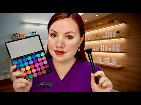 ASMR ALL in ONE Beauty Salon ULTIMATE Makeover: Hair, Facial & Makeup ROLEPLAY