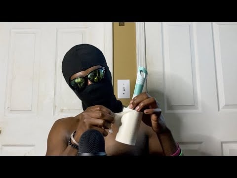 First Time doing ASMR triggers ...(went well???)