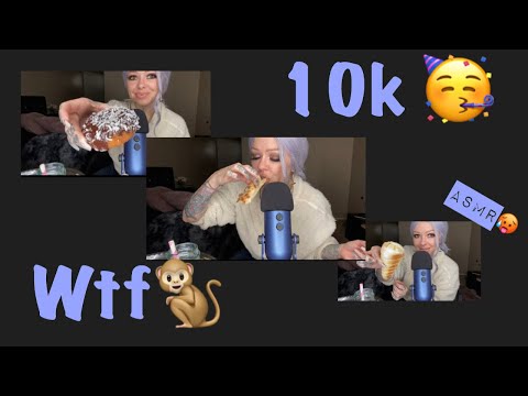 🥳AYYEEE 10k🥳 Eating & saying my subs names 😁