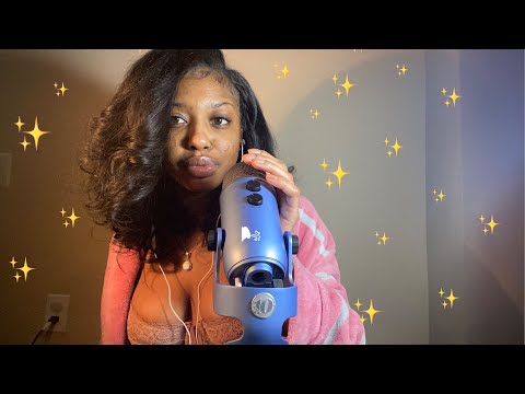 ASMR - CUPPED WHISPERS (SUPER Close Up, Mouth Sounds, Ear to Ear Gum Chewing)