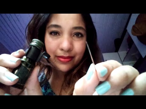 ASMR Uma sessão de Acupuntura para retirar todo seu estresse e aliviar as ansiedades e cansaço 🌿