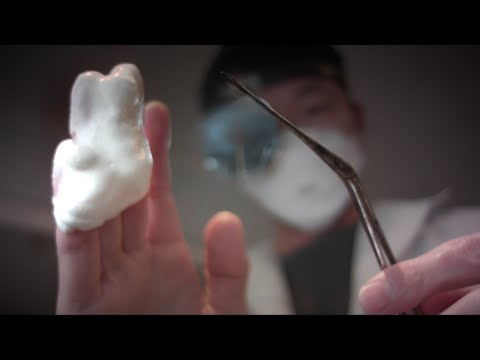 ASMR   泡の耳かき  ロールプレイ