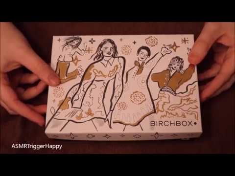 Unboxing Birchbox #44 (ASMR) (Binaural)