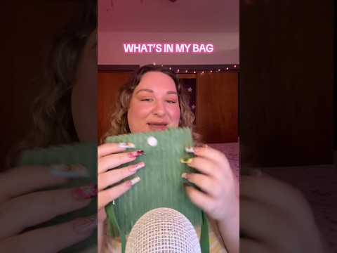 #asmr #whatsinmybag
