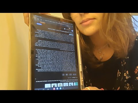 ASMR lendo histórias anônimas polêmicas 😮