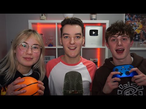 My Friends Try ASMR!