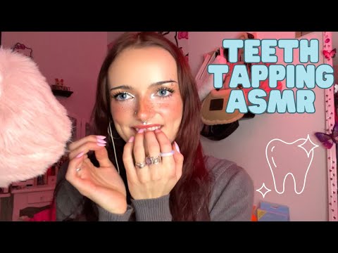 ASMR | Who Said Teeth Tapping??🤍🦷(CRISP High Sensitivity Sounds!)