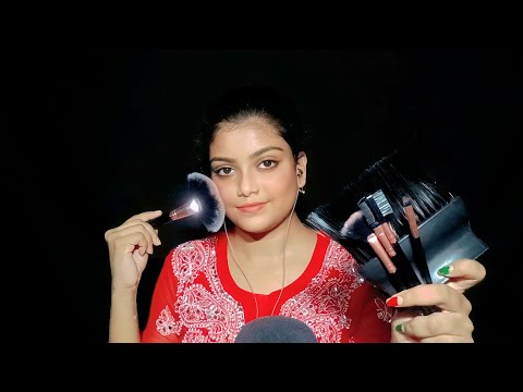 ASMR Brushing You to Sleep ⭐😴actual camera + mic brushing ⭐😴