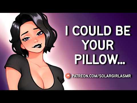 Flirty Goth Friend Teases You Until You Confess | Touch Starved | Couch Cuddles, Kissing & Heartbeat