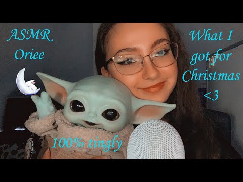 ASMR | What I got for Christmas 🎅🎁 so tingly !