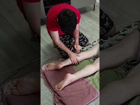 ASMR LEG AMAZING MASSAGE  #massage #shortvideo #easyturkish #relax #challenge #relaxing