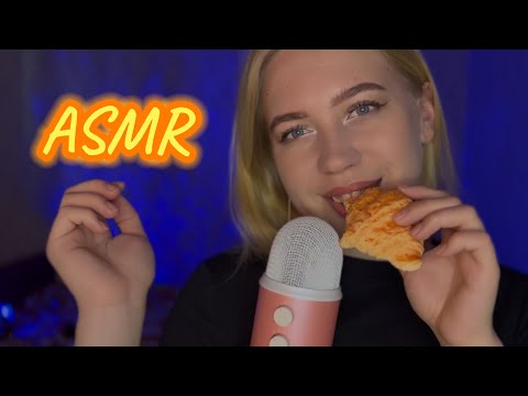 ASMR Croissant | squishy | eating | #asmrminuha #asmr