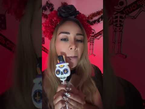 ASMR Día de Muertos Candy #asmr #mouthsounds