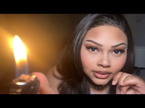 asmr follow the light but with a lighter (close whispers + focus triggers)