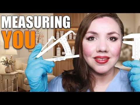 ASMR A Very DETAILED Face Measuring Roleplay to Sleep