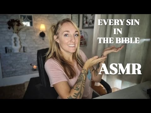 Christian ASMR | Showing you all the Sins from the Bible | How many did you NOT know? 