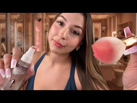 ASMR Getting You Ready for a Beach Photoshoot ☀️📸 (SPANISH Roleplay)